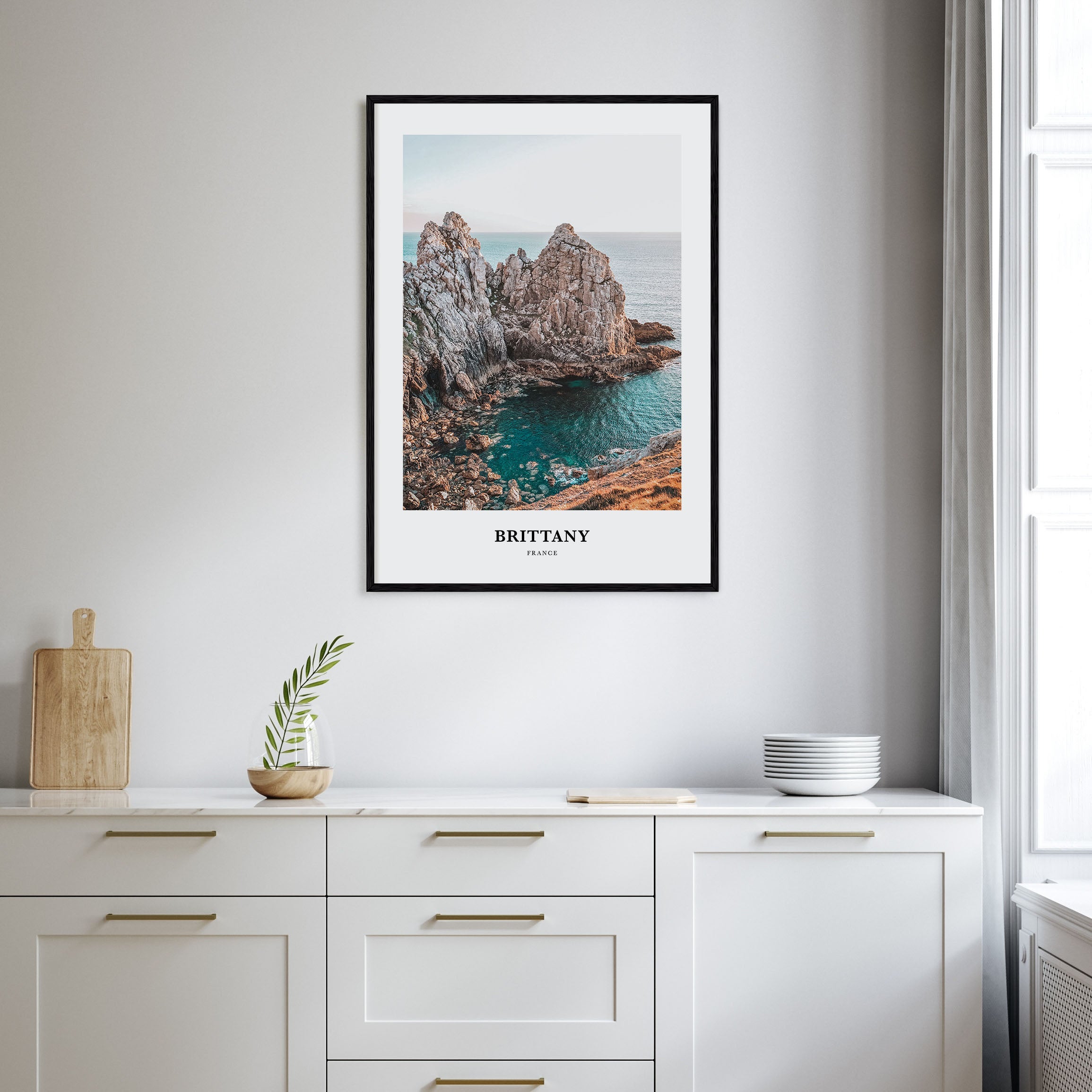 Brittany Portrait Color Poster