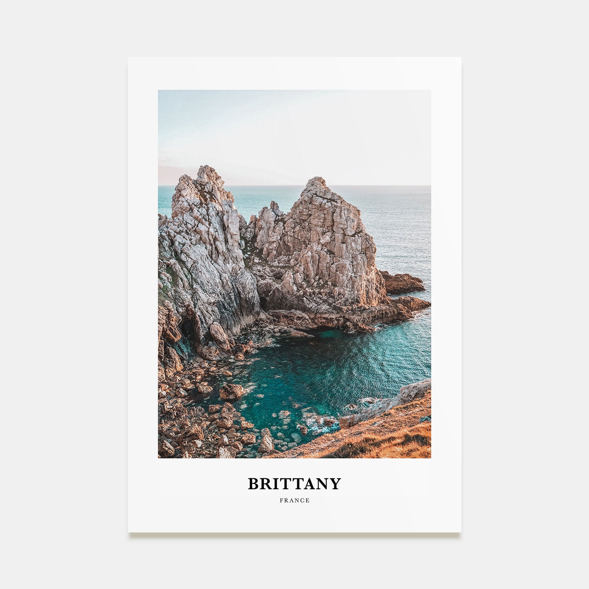 Brittany Portrait Color Poster