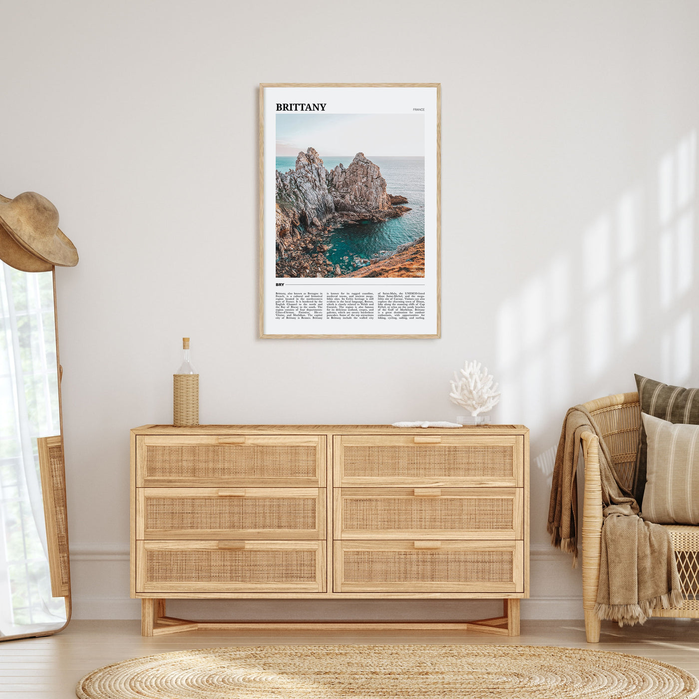 Brittany Travel Color Poster