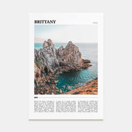 Brittany Travel Color Poster