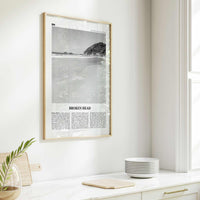 Broken Head Print Black and White, Broken Head Wall Art, Broken Head Poster, Broken Head Photo, Broken Head Wall Décor, Broken Head Map,
