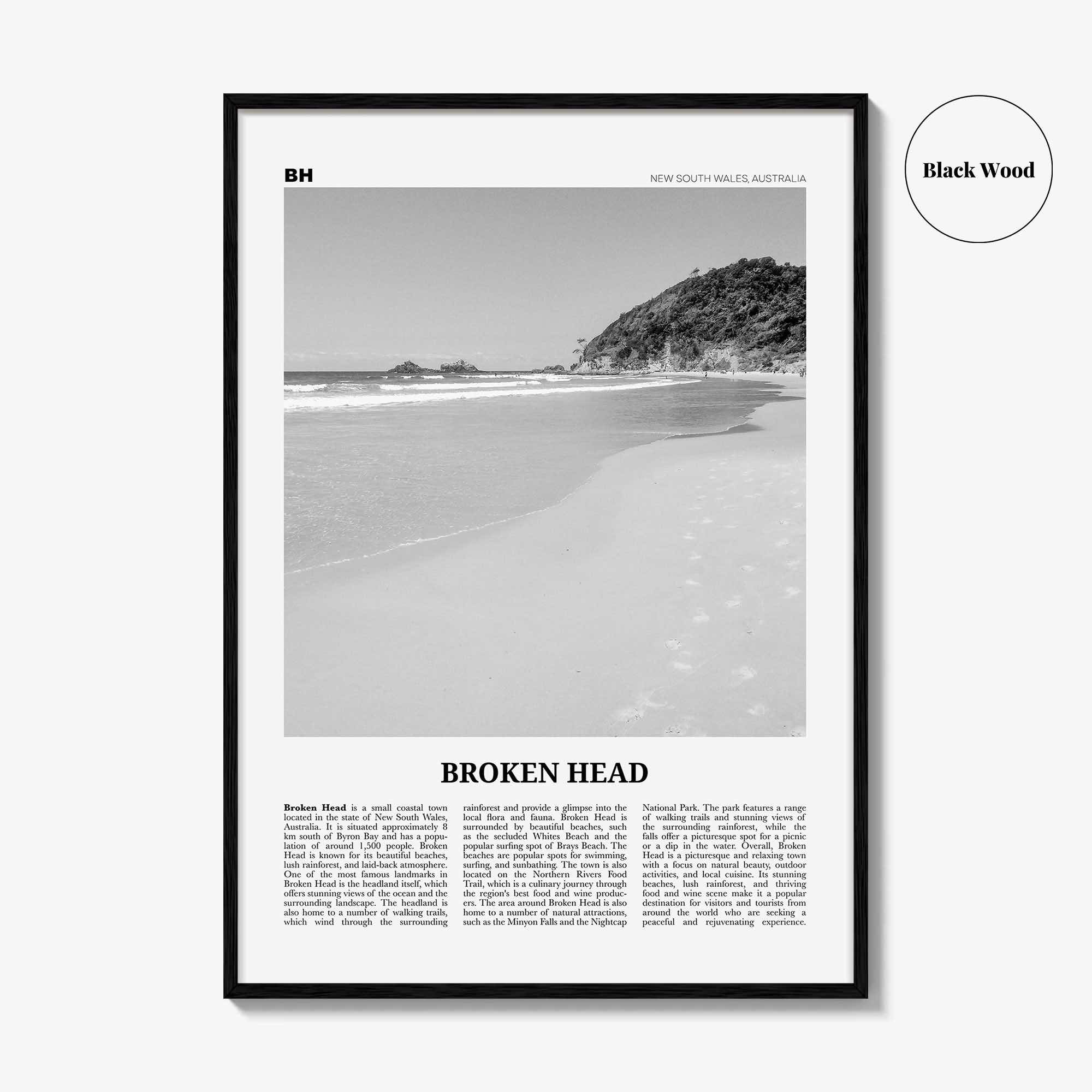 Broken Head Print Black and White, Broken Head Wall Art, Broken Head Poster, Broken Head Photo, Broken Head Wall Décor, Broken Head Map,