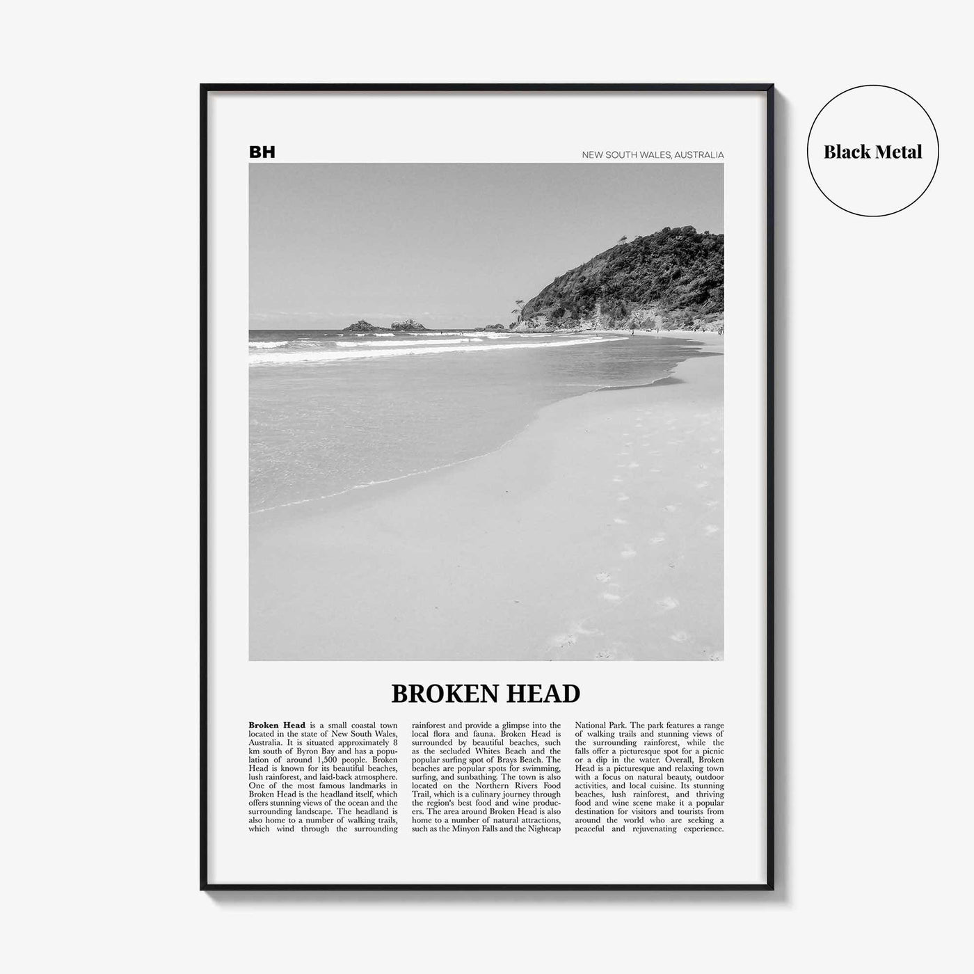 Broken Head Print Black and White, Broken Head Wall Art, Broken Head Poster, Broken Head Photo, Broken Head Wall Décor, Broken Head Map,