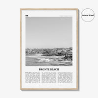 Bronte Beach Print Black and White, Bronte Beach Wall Art, Bronte Beach Poster, Bronte Beach Photo, Bronte Beach Décor, Sydney, Australia