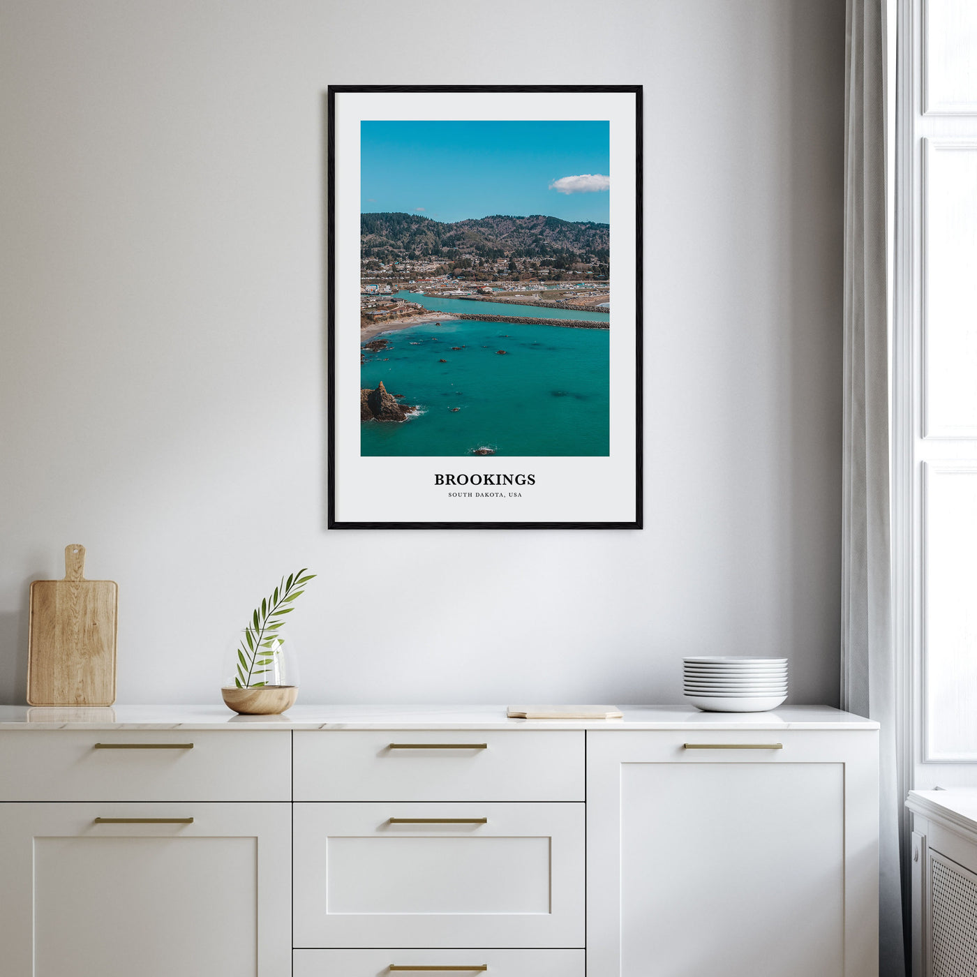 Brookings Portrait Color Poster