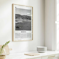 Brookings Print Black and White, Brookings Wall Art, Brookings Poster, Brookings Photo, Brookings Wall Décor, Brookings Map, Oregon, USA