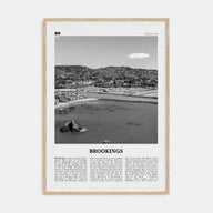 Brookings Travel B&W Poster