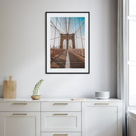 Brooklyn Bridge Photo Color No 2 Poster