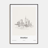Brooklyn Drawn Poster