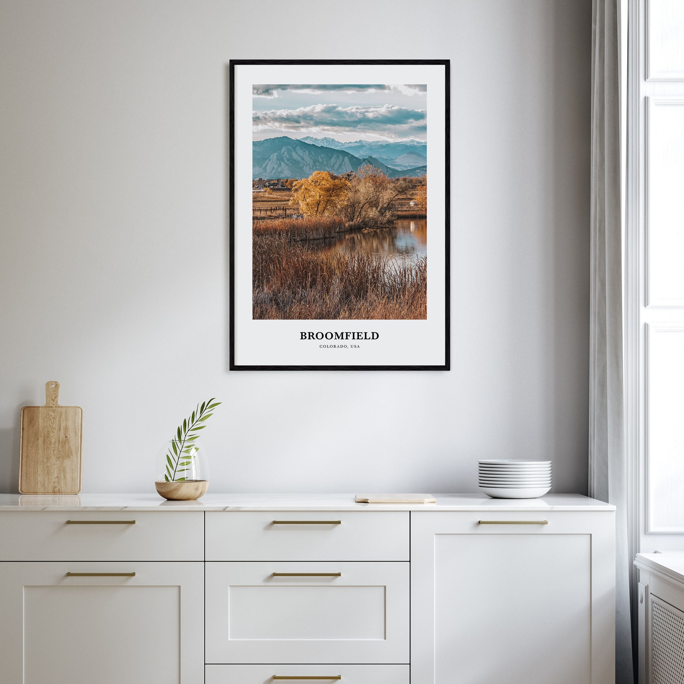 Broomfield Portrait Color Poster
