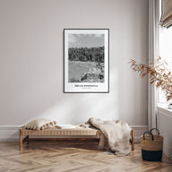 Bruce Peninsula Portrait B&W Poster
