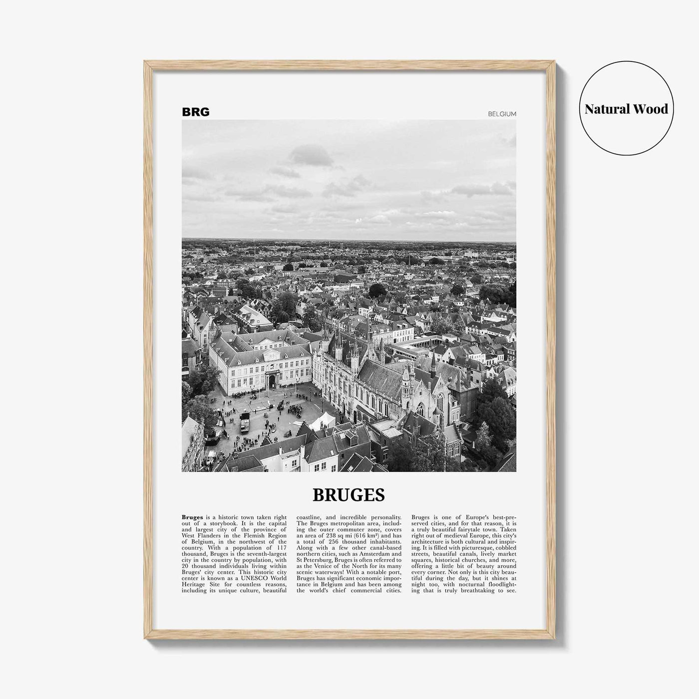 Bruges Print Black and White, Bruges Wall Art, Bruges Poster, Bruges Photo, Bruges Wall Decor, Belgium, Brugge, Brügge, Flemish, Europe