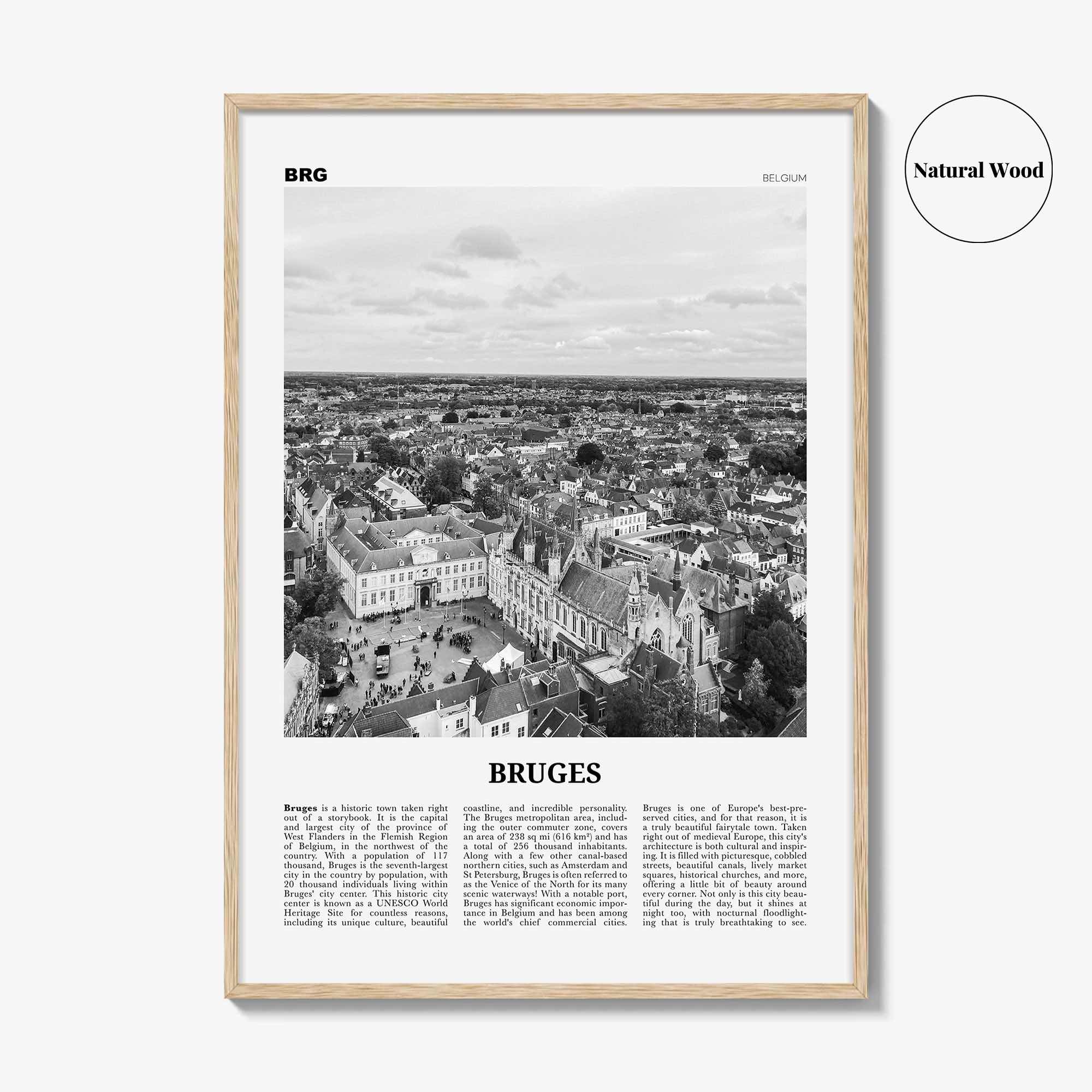 Bruges Print Black and White, Bruges Wall Art, Bruges Poster, Bruges Photo, Bruges Wall Decor, Belgium, Brugge, Brügge, Flemish, Europe