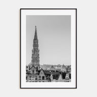 Brussels Photo B&W Poster