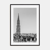 Brussels Photo B&W Poster