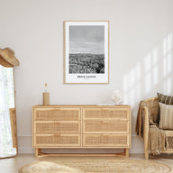 Bryce Canyon National Park Portrait B&W Poster