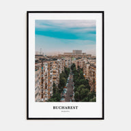 Bucharest Portrait Color No 1 Poster