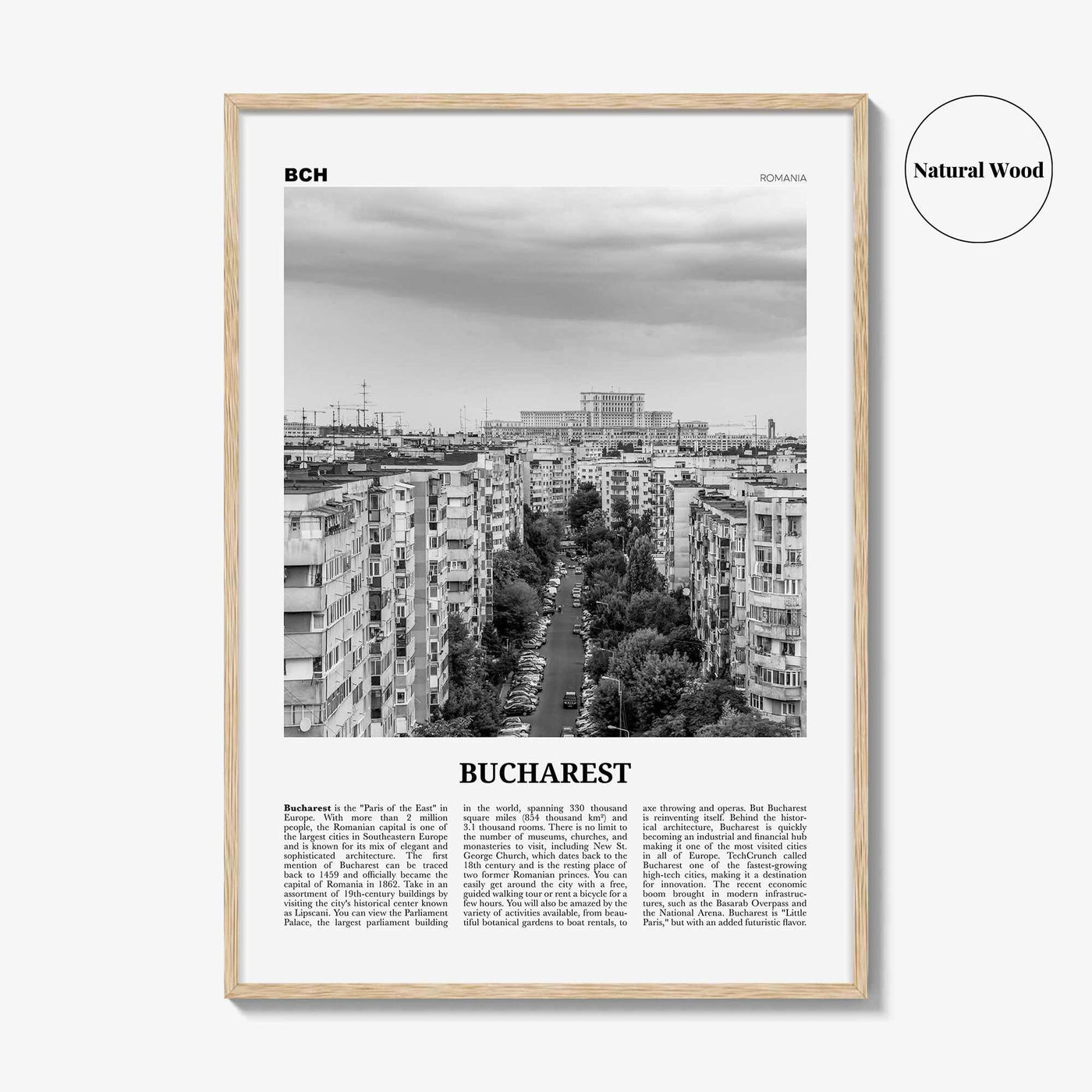 Bucharest Print Black and White No 1, Bucharest Wall Art, Bucharest Poster, Bucharest Photo, Bucharest Wall Décor, Romania, București