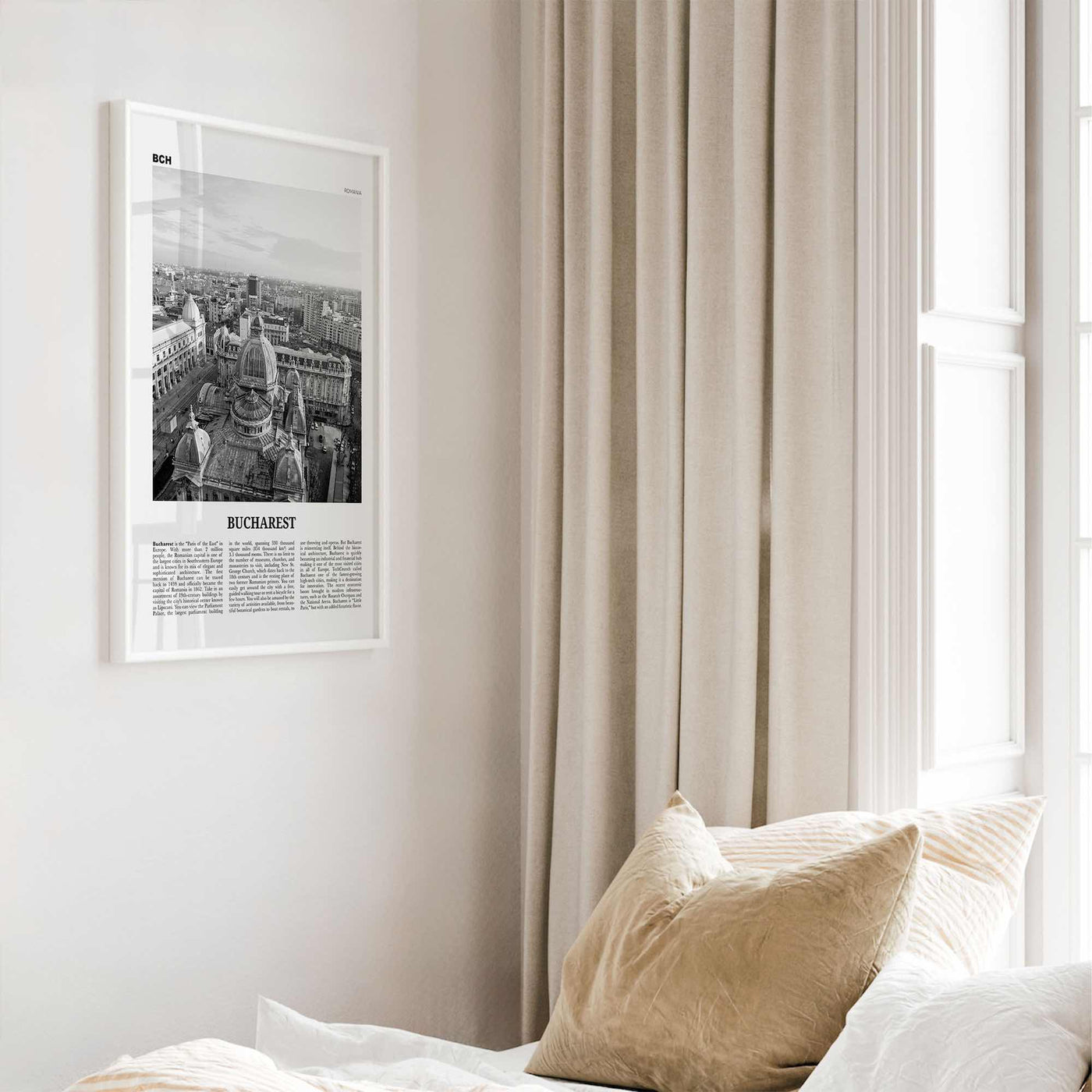 Bucharest Print Black and White No 2, Bucharest Wall Art, Bucharest Poster, Bucharest Photo, Bucharest Décor, Romania, București, România