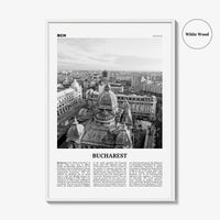 Bucharest Print Black and White No 2, Bucharest Wall Art, Bucharest Poster, Bucharest Photo, Bucharest Décor, Romania, București, România
