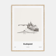 Budapest Drawn Poster