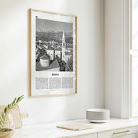 Budva Print Black and White, Budva Wall Art, Budva Poster, Budva Photo, Budva Wall Décor, Будва, Montenegro, Adriatic Sea, Europe