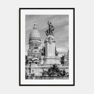 Buenos Aires Photo B&W No 1 Poster