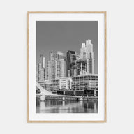 Buenos Aires Photo B&W No 2 Poster