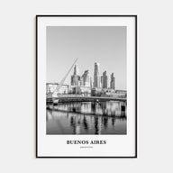 Buenos Aires Portrait B&W No 1 Poster