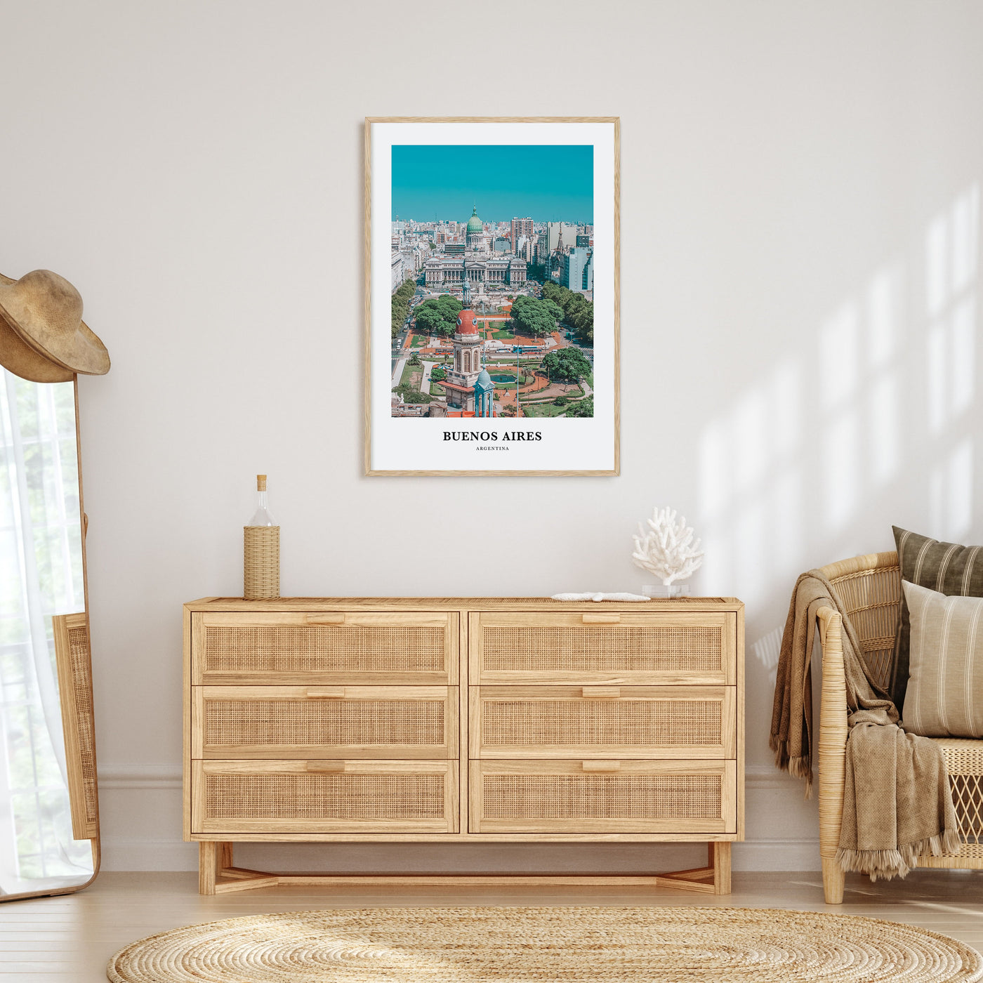 Buenos Aires Portrait Color No 2 Poster