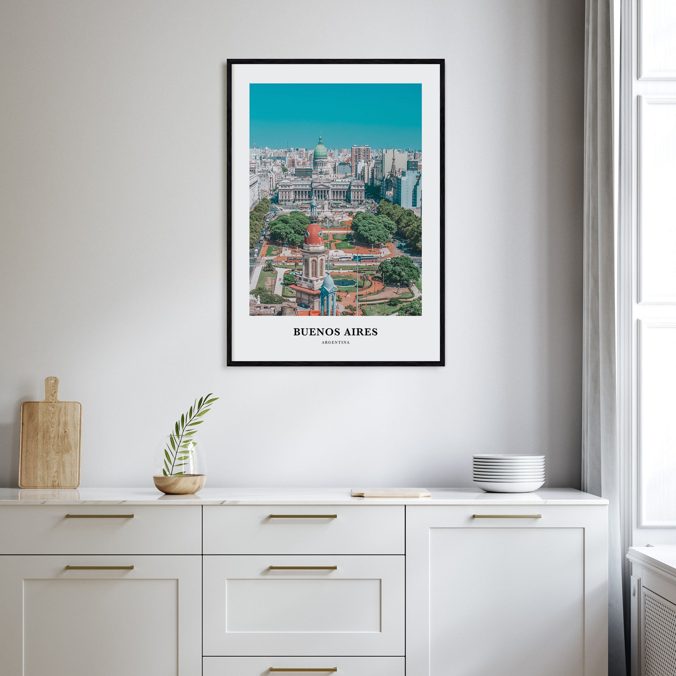 Buenos Aires Portrait Color No 2 Poster