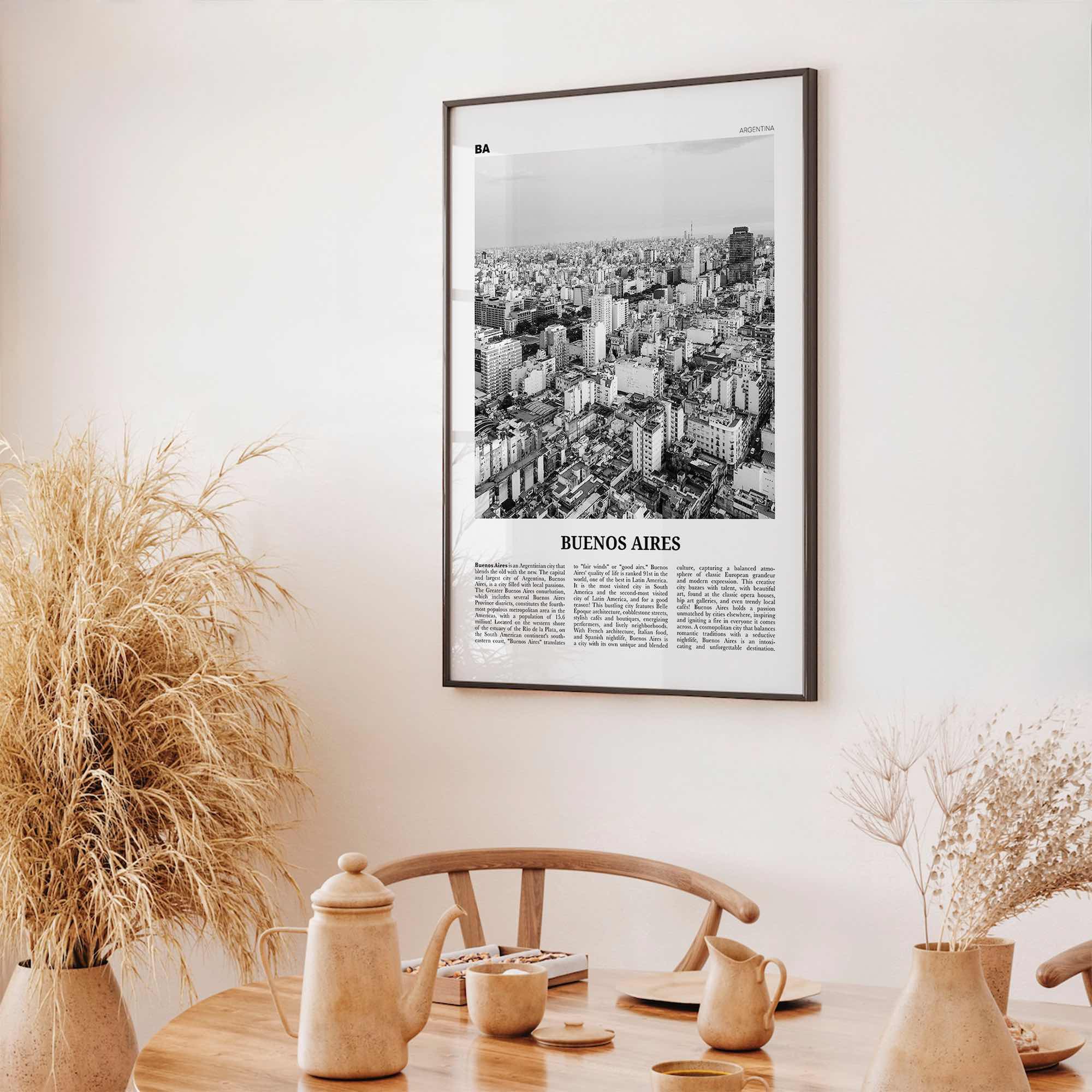 Buenos Aires Print Black and White No 1, Buenos Aires Wall Art, Buenos Aires Poster, Buenos Aires Photo, Argentina, South America