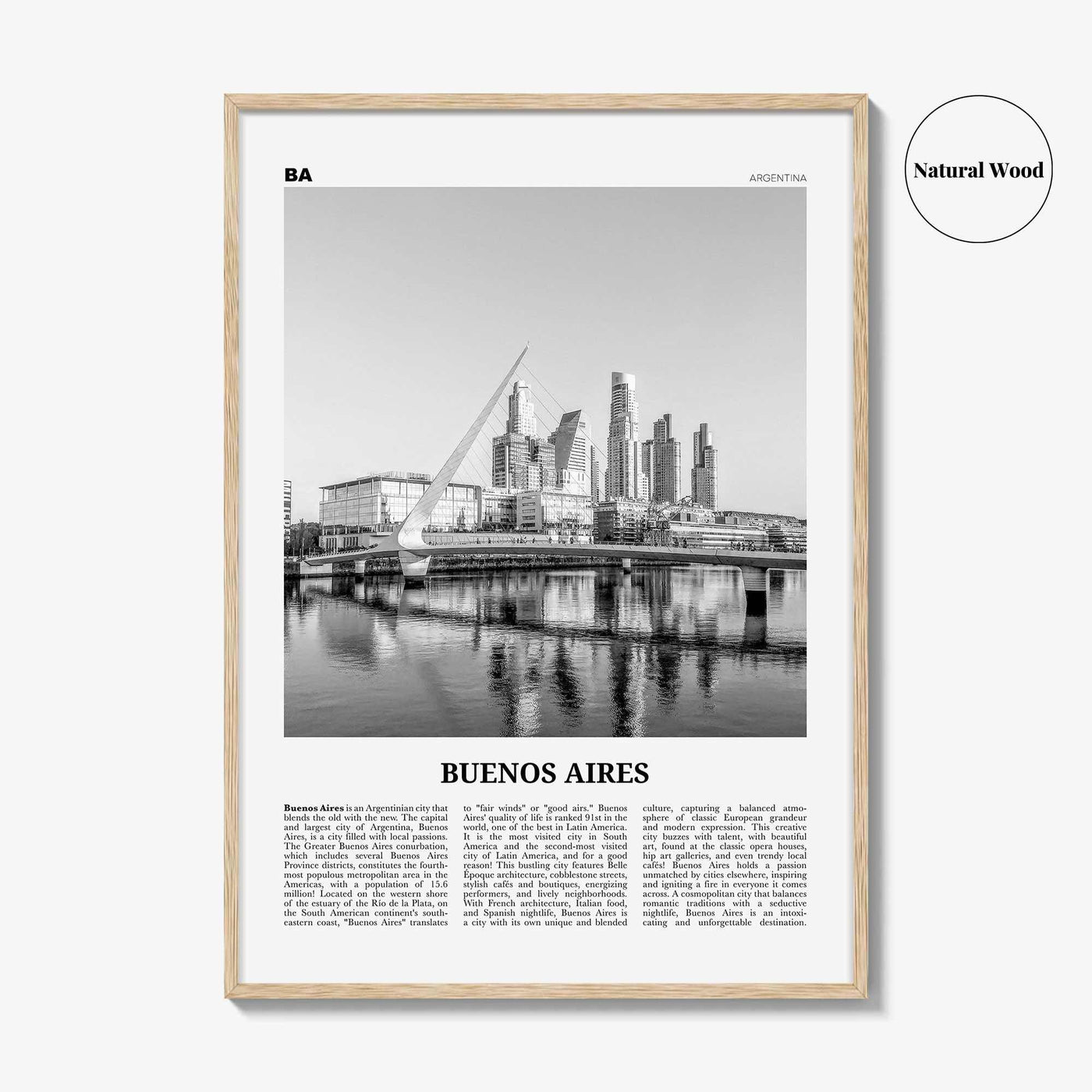 Buenos Aires Print Black and White No 3, Buenos Aires Wall Art, Buenos Aires Poster, Buenos Aires Photo, Argentina, South America