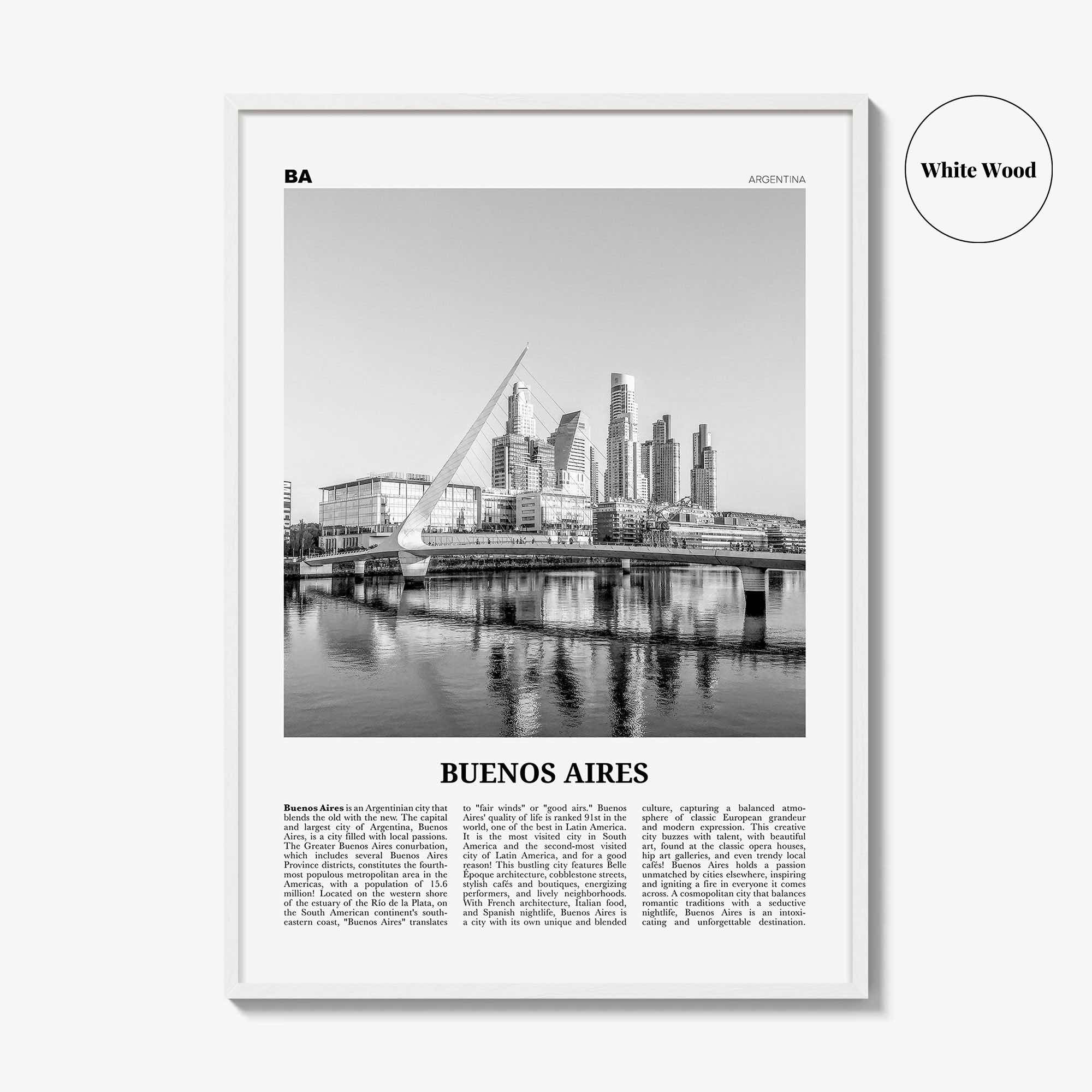 Buenos Aires Print Black and White No 3, Buenos Aires Wall Art, Buenos Aires Poster, Buenos Aires Photo, Argentina, South America