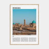 Bukhara Travel Color Poster