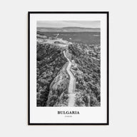 Bulgaria Portrait B&W Poster