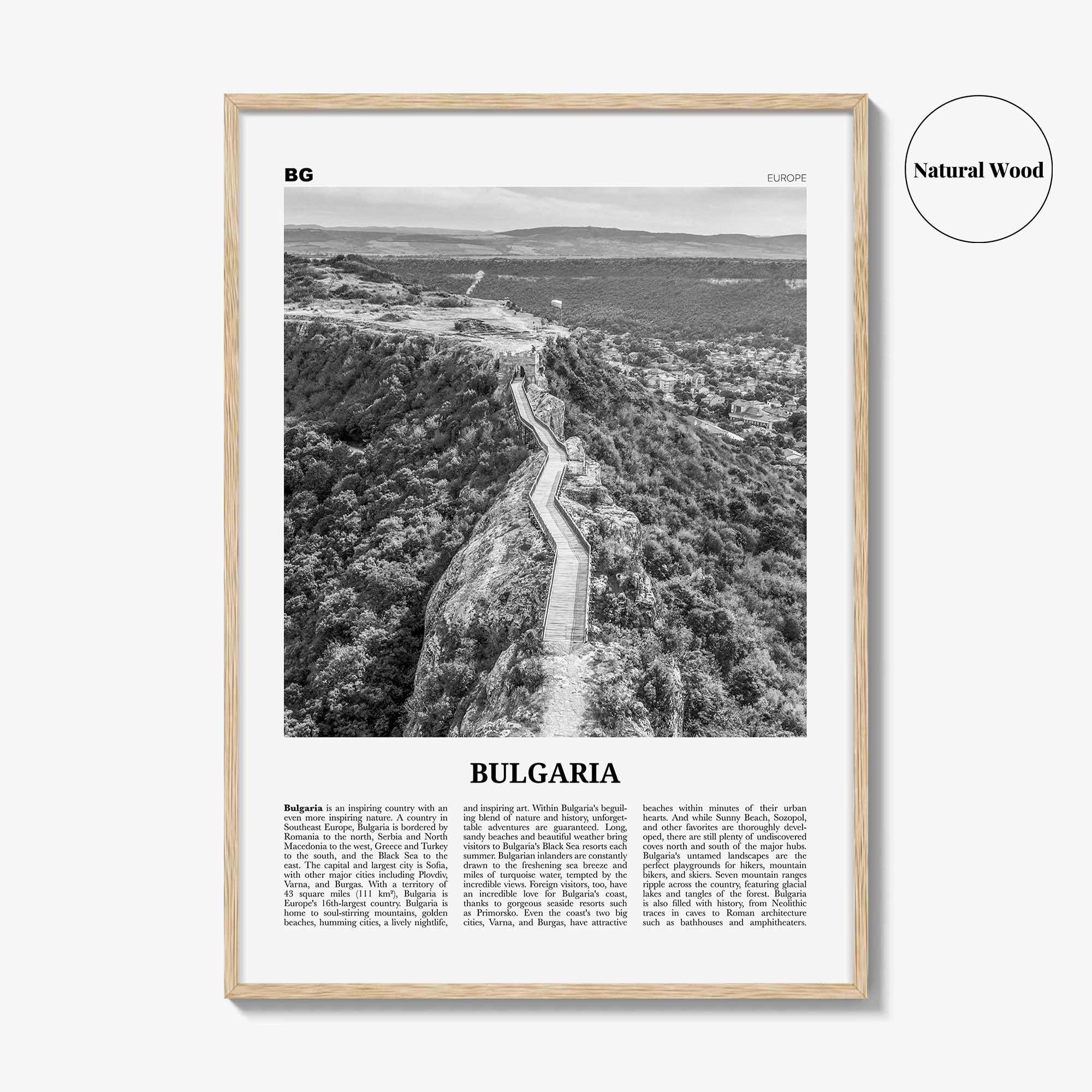 Bulgaria Print Black and White, Bulgaria Wall Art, Bulgaria Poster, Bulgaria Photo, България, Bǎlgariya, Balgariya, Sofia, Balkan, Europe