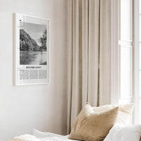 Buncombe County Print Black and White, Buncombe County Wall Art, Buncombe County Poster, Buncombe Photo, Buncombe Wall Décor, Buncombe Map