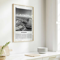 Bundaberg Print Black and White, Bundaberg Wall Art, Bundaberg Poster, Bundaberg Photo, Bundaberg Wall Décor, Bundaberg Map, Australia