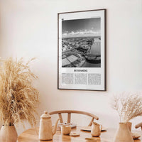 Bundaberg Print Black and White, Bundaberg Wall Art, Bundaberg Poster, Bundaberg Photo, Bundaberg Wall Décor, Bundaberg Map, Australia