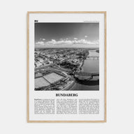 Bundaberg Travel B&W Poster