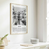 Burano Print Black and White, Burano Wall Art, Burano Poster, Burano Photo, Burano Map, Burano Wall Decor, Italy, Venetian Lagoon, Venice