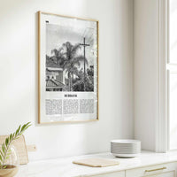 Burbank Print Black and White No 2, Burbank Wall Art, Burbank Poster, Burbank Photo, Burbank Wall Decor, California, USA, United States