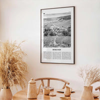 Burgundy Print Black and White, Burgundy Wall Art, Burgundy Poster, Burgundy Photo, Burgundy Wall Décor, Burgundy Map, France