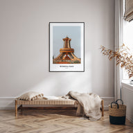 Burkina Faso Portrait Color Poster
