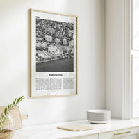 Burlington Print Black and White Canada, Burlington Wall Art, Burlington Poster, Burlington Photo, Burlington Wall Décor, Ontario, Canada