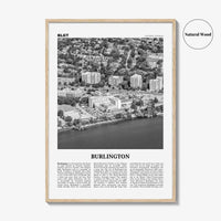 Burlington Print Black and White Canada, Burlington Wall Art, Burlington Poster, Burlington Photo, Burlington Wall Décor, Ontario, Canada