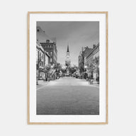Burlington, Vermont Photo B&W Poster