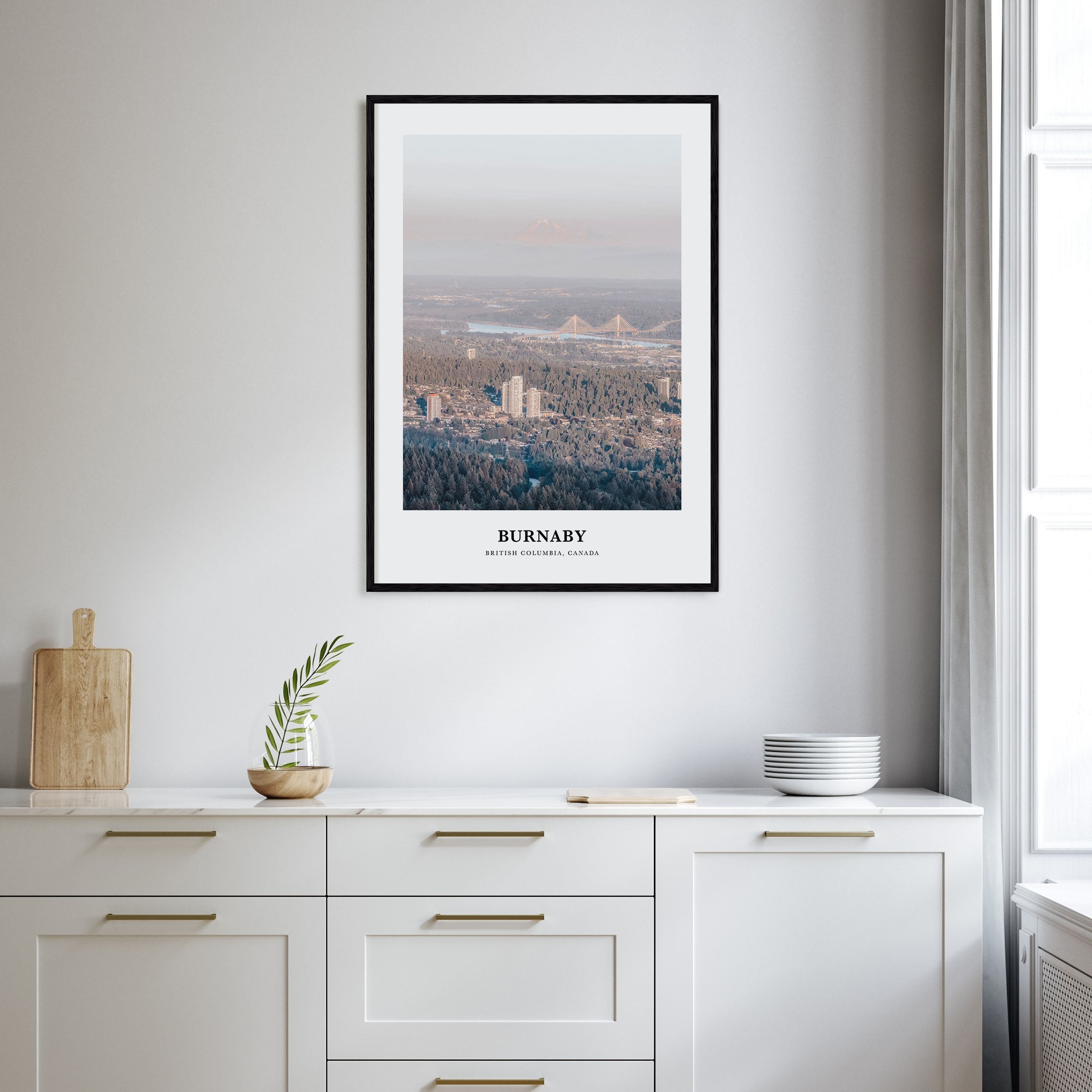 Burnaby Portrait Color Poster