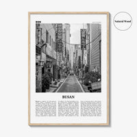 Busan Print Black and White No 1, Busan Wall Art, Busan Poster, Busan Photo, Busan Wall Decor, Pusan, South Korea, 부산 부산직할시 대한민국 한국 남한 지도